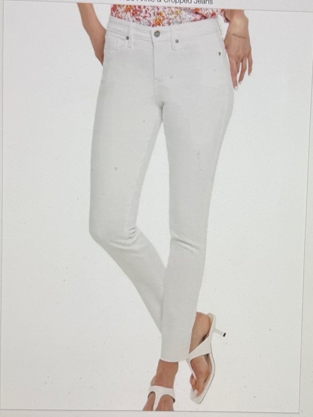 NYDJ Alina Convertible Skinny Ankle Jeans